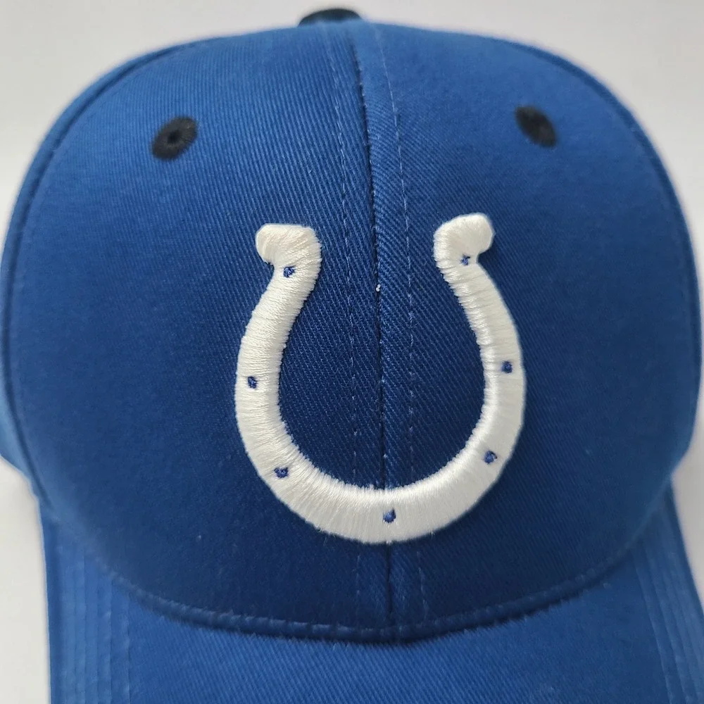 Youth Indianapolis Colts Hat Adjustable Reebok Blue White NFL Football Logo Boys